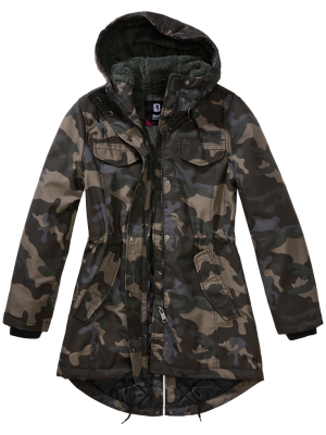 Дамска парка в тъмен камуфлаж Brandit Marsh Lake Дамска парка в тъмен камуфлаж Brandit Marsh Lake