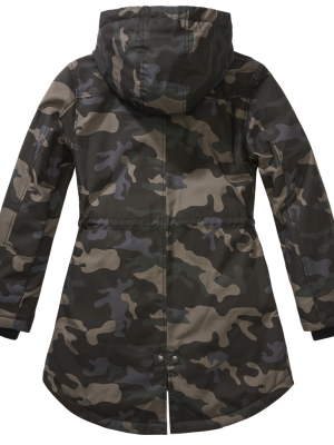 Дамска парка в тъмен камуфлаж Brandit Marsh Lake Дамска парка в тъмен камуфлаж Brandit Marsh Lake