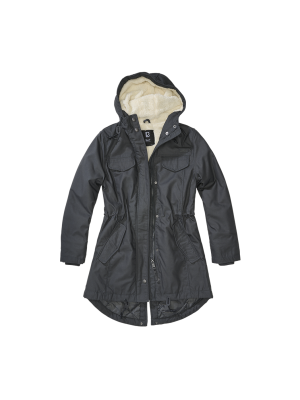 Дамска парка в цвят антрацит Brandit Marsh anthracite