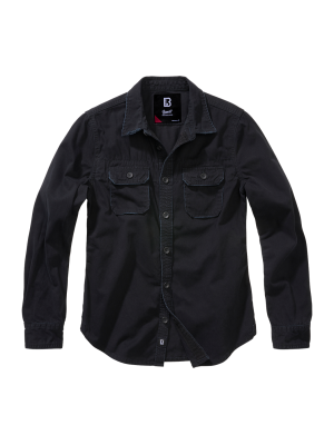 Дамска риза в черно Brandit Vintageshirt