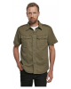 Мъжка риза с къс ръкав в цвят маслина Brandit Vintage, Brandit, Блузи и Ризи - Complex.bg