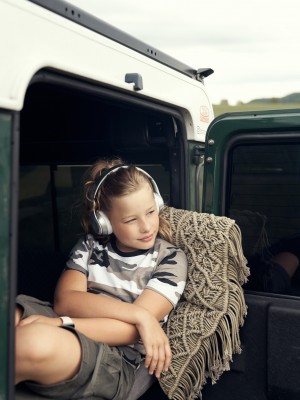 Детска тениска в светъл камуфлаж Brandit urban