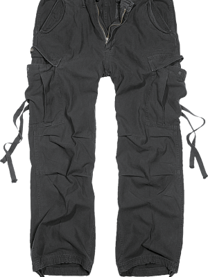 Мъжки карго панталони в черно Brandit M-65