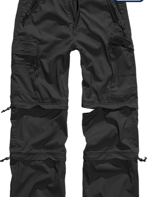 Мъжки трекинг панталони в черно Brandit Savannah