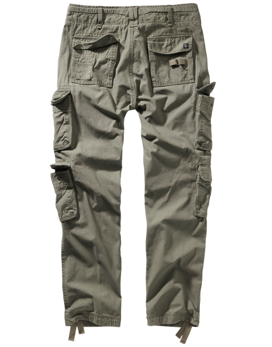 Мъжки втален карго панталон в цвят маслина Brandit Pure Slim Fit, Brandit, Панталони - Complex.bg