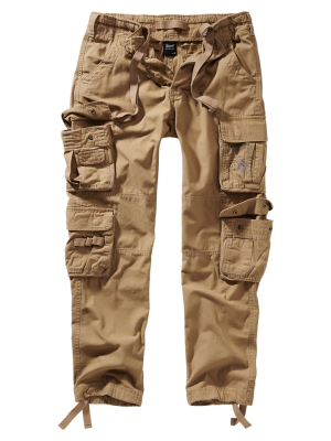 Мъжки карго панталон в бежов цвят Brandit Pure Slim Fit