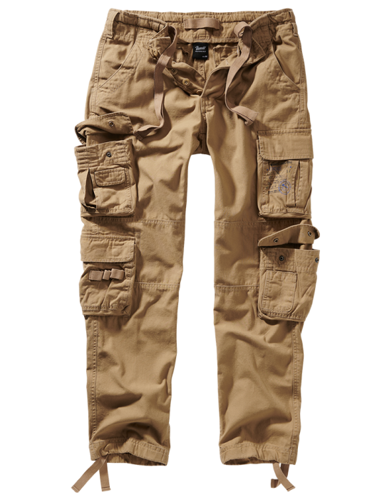 Мъжки карго панталон в бежов цвят Brandit Pure Slim Fit, Brandit, Панталони - Complex.bg