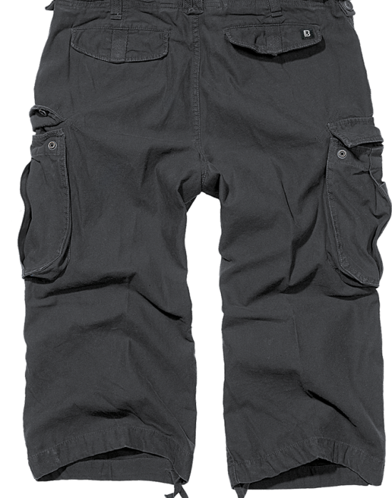 Мъжки 3/4 карго панталони в черно Brandit, Brandit, Къси панталони - Complex.bg