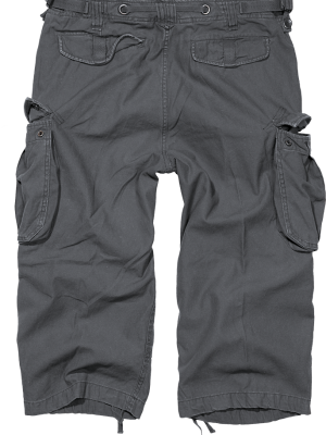 Мъжки 3/4 карго панталони в цвят графит Brandit anthracite