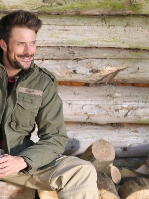 Премиум мъжко яке в цвят маслина Brandit M65 Giant