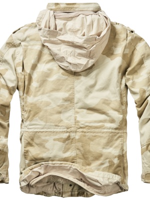 Премиум мъжко яке в пясъчен камуфлаж Brandit M65 Giant sandstorm