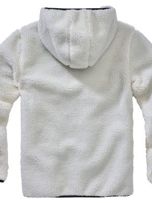 Мъжко пухкаво яке в бял цвят Brandit Worker Pullover