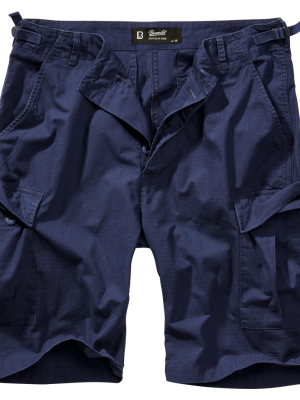 Мъжки къси панталони в тъмносиньо Brandit BDU Ripstop