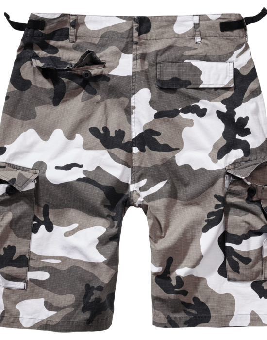 Мъжки къси панталони в сив камуфлаж Brandit BDU Ripstop urban, Brandit, Панталони - Complex.bg