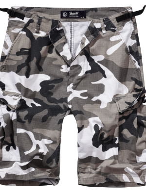 Мъжки къси панталони в сив камуфлаж Brandit BDU Ripstop urban
