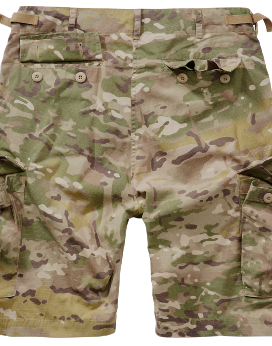 Мъжки къси панталони в камуфлаж Brandit BDU Ripstop tactical camo, Brandit, Панталони - Complex.bg