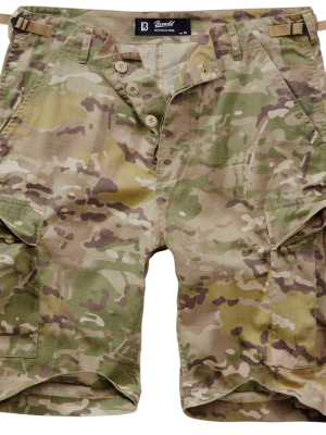 Мъжки къси панталони в камуфлаж Brandit BDU Ripstop tactical camo