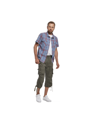 Мъжки 3/4 карго панталони в цвят маслина Brandit Urban Legend