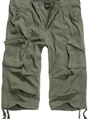 Мъжки 3/4 карго панталони в цвят маслина Brandit Urban Legend