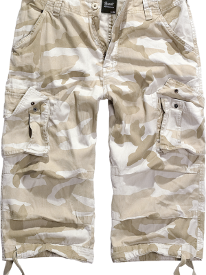 Мъжки 3/4 карго панталони в бежов камуфлаж Brandit Urban Legend