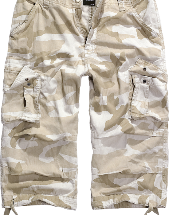 Мъжки 3/4 карго панталони в бежов камуфлаж Brandit Urban Legend, Brandit, Панталони - Complex.bg
