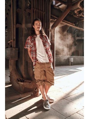 Мъжки 3/4 карго панталони в бежово Brandit Urban Legend