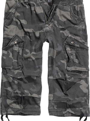 Мъжки 3/4 карго панталони в тъмен камуфлаж Brandit Urban Legend