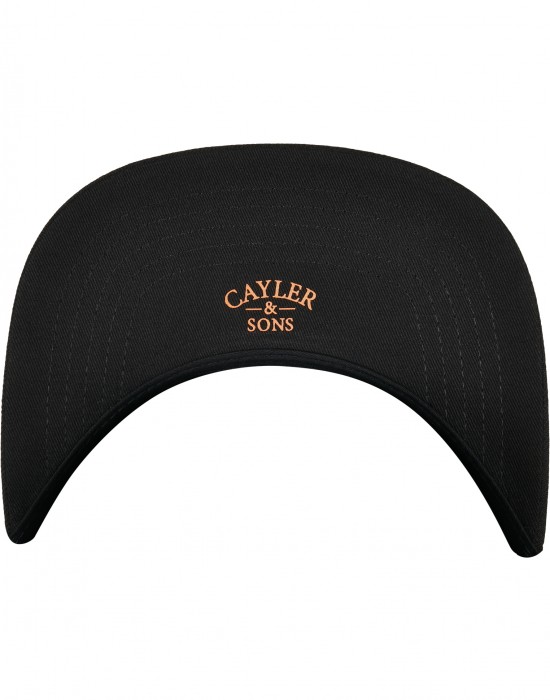 Шапка с козирка в черен цвят C&S WL Crazy But True, Cayler & Sons, Разпродажба - Complex.bg