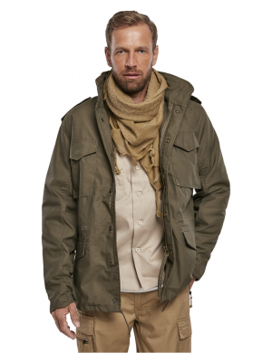 Мъжко премиум яке в цвят маслина Brandit M65  