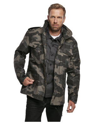 Мъжко премиум яке в тъмен камуфлаж Brandit M65