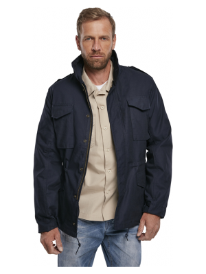 Мъжко премиум яке в тъмносин цвят Brandit M65  