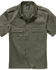 Мъжка риза с къс ръкав в цвят маслина Brandit US, Brandit, Блузи и Ризи - Complex.bg