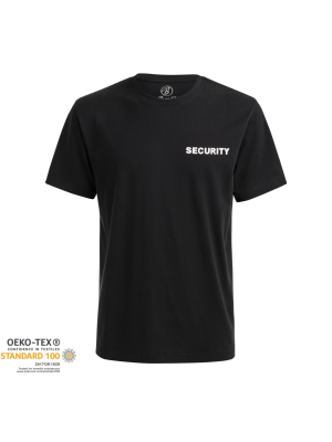 Мъжка тениска в черен цвят Brandit Security