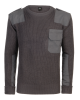 Мъжки плетен пуловер в тъмносив цвят Brandit Military, Brandit, Блузи и Ризи - Complex.bg