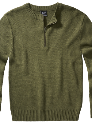 Мъжка плетена блуза в тъмнозелен цвят Brandit Armee Мъжка плетена блуза в тъмнозелен цвят Brandit Armee