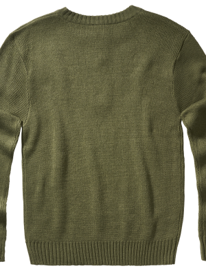 Мъжка плетена блуза в тъмнозелен цвят Brandit Armee Мъжка плетена блуза в тъмнозелен цвят Brandit Armee