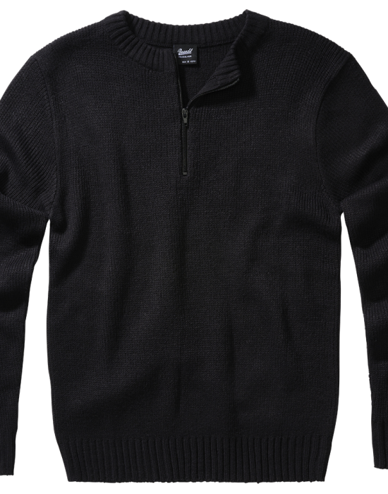 Мъжка плетена блуза в черен цвят Brandit Armee, Brandit, Блузи и Ризи - Complex.bg
