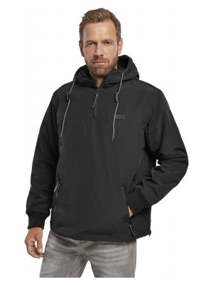 Мъжка яке ветровка в черен цвят Brandit Luke