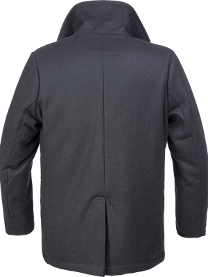 Мъжко стилно палто в черен цвят Brandit Pea 