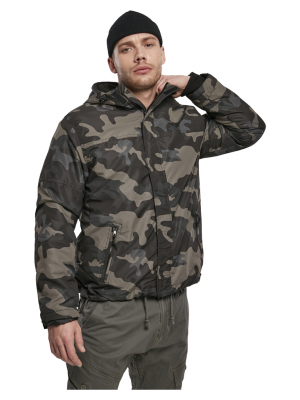 Мъжка ветровка в тъмен камуфлаж Brandit