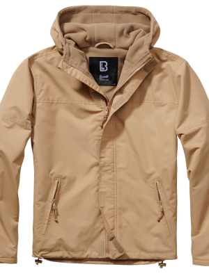 Мъжка ветровка в цвят камел Brandit
