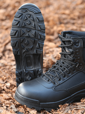 Кубинки тактически в черно Brandit 9 Eyelet