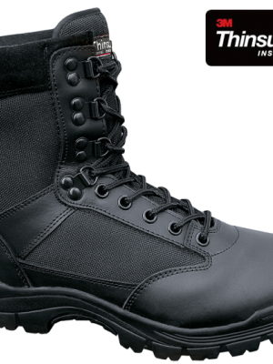 Кубинки тактически в черно Brandit 9 Eyelet