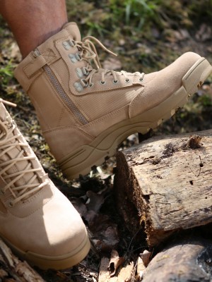 Кубинки тактически в бежово Brandit