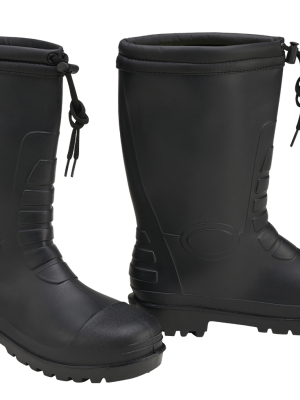 Зимни гумени ботуши в черно Brandit Rain Boots Winter