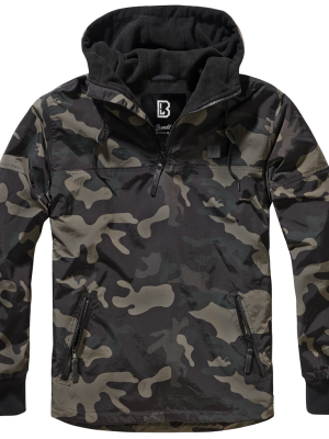 Мъжко яке ветровка в тъмен камуфлаж Brandit Luke