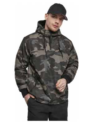 Мъжко яке ветровка в тъмен камуфлаж Brandit Luke