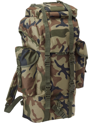 Туристическа раница в камуфлаж Brandit Combat woodland