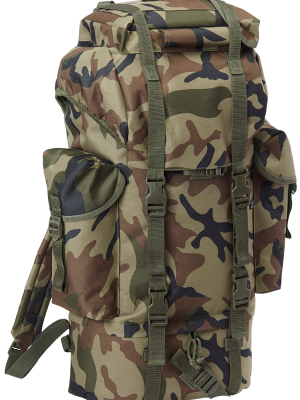 Туристическа раница в камуфлаж Brandit Combat woodland