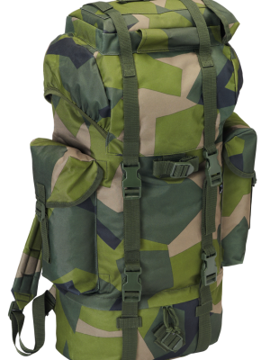 Туристическа раница в камуфлаж Brandit Combat swedish camo M90